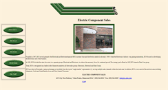 Desktop Screenshot of ecs-sales.com